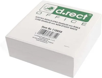 Productafbeelding van Notitieblok vervangpapier - 85x85mm - 300 vellen - Wit