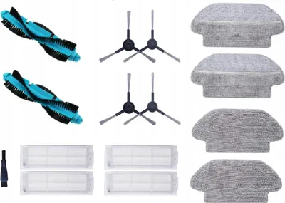 Immagine prodotto di Set di ricambi compatibili con Xiaomi Viomi V2 |V3 |V2 Pro|V3 Pro |V-RVCLM21B | Mijia STYJ02YM | Vacuum-Mop Pro | Accessori per aspirapolvere