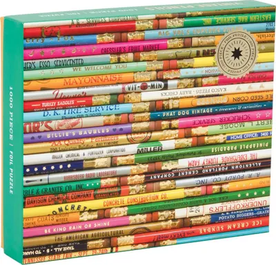 Image de Galison Puzzle Crayons Phat dog vintage 1000 pièces