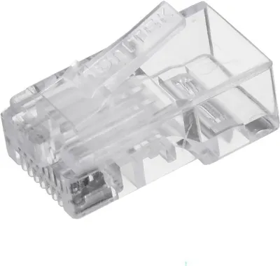 Produktbild von UNITEK Y-OT19TP, RJ45, Transparent, Männlich, Gerade, Polycarbonat (PC), Cat6
