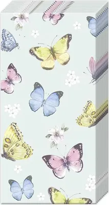 Produktbild von Papiertaschentücher "Schmetterlinge"