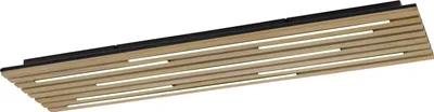 Produktbild von Paul Neuhaus Deckenleuchte Q-AKUSTIK LBH 115x30.60x6 cm braun Deckenlampe