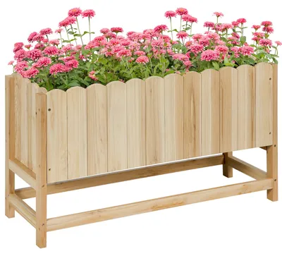 Immagine prodotto di Fioriera da Esterno 86x30x50 cm in Legno di Abete Naturale