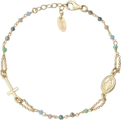 Immagine prodotto di Bracciali con ciondoli fissi Amen Collezione Oro Rosari - donna