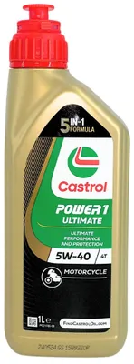Produktbild von Castrol Power 1 Ultimate 4T 5W-40 1 Liter (15FFA7)