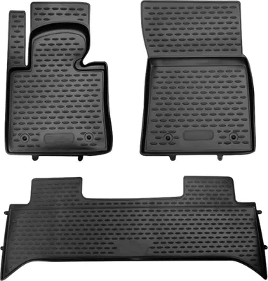 Zdjęcie produktu dla 2002-2010 Land Rover Range Rover Maty podłogowe TPE czarne 3 szt