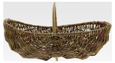 Produktbild von Korb "Holzbügel", groß, 57 x 34 x 22 cm, Gesamthöhe 30 cm