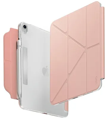 Image de UNIQ Camden Click 2025 étui iPad 10.9" 10.gen (2022) / iPad 11" A16 (2025), Blush (rose)