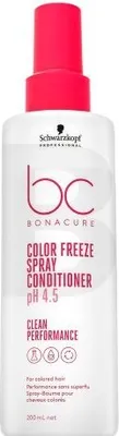 Produktbild von Schwarzkopf Professional BC Bonacure Color Freeze Spray Conditioner pH 4.5 Clean Performance bezoplachový kondicionér pre farbené a melírované vlasy 200 ml