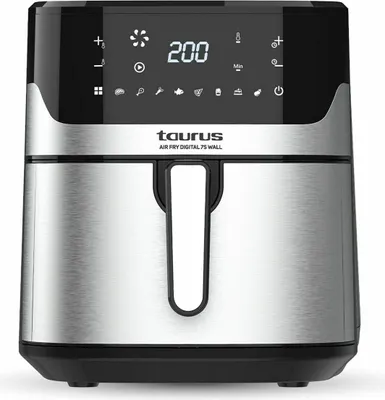 Obrázok produktu pre Taurus Air Fry Digital 7S Wall, Teplovzdušná fritéza, 6,5 L, 1,3 kg, 80 °C, 200 °C, 60 min
