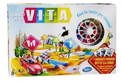 Immagine prodotto di Il gioco della Vita – Gioco da tavolo – Hasbro – 2-4 giocatori – 8+