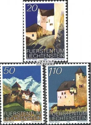 Produktbild von Briefmarken Liechtenstein 1986 Mi 896-898 (kompl.Ausg.) postfrisch Freimarken