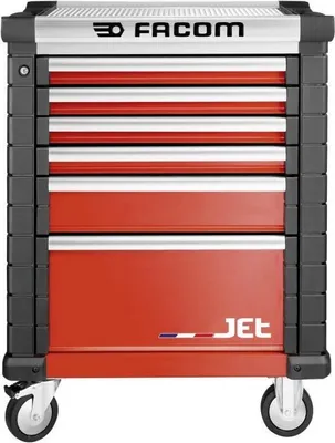 Produktbild von FACOM Rollcontainer JET M3 / 6 Schubladen Rot
