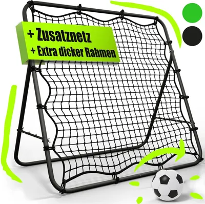 Produktbild von Bentson Rebounder Fußball Rebounder Kinder Und Profis Mit Ersatznetz