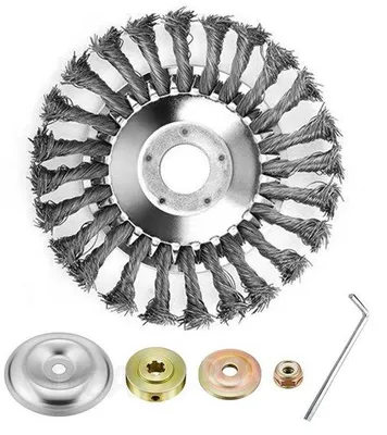 Image de Tondeuse électrique pour bordures - 450 g - 15,5 cm - 10 000 tr/min - Kit d'adaptateurs - Nouveau modèle