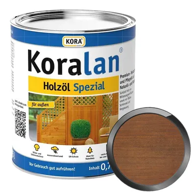 Produktbild von KORA Koralan Holzöl-Spezial 0.75 Liter Tabakbraun