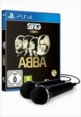 Produktbild von Lets Sing ABBA  PS-4 + 2 Mics