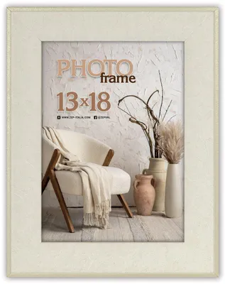 Produktbild von ZEP Colmar Weiß 20x30 cm Fotorahmen in Holzoptik mit Ständer