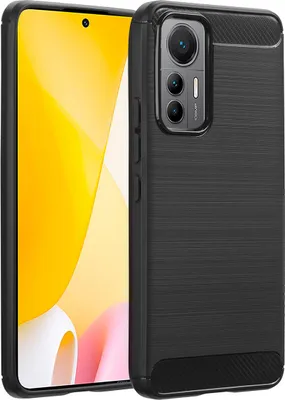Produktbild von imoshion Brushed Back Cover Xiaomi 12 Lite - Schwarz