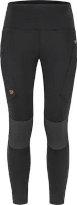 Obrázek produktu pro Fjällräven Abisko Trekking Tights Pro W Black/Iron Grey XL Outdoorové kalhoty
