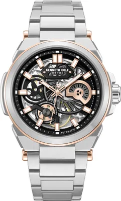 Produktbild von KENNETH COLE Herrenuhr Automatikuhr silber onesize Herren 42 mm KCWGY0065605, KCWGY0065606