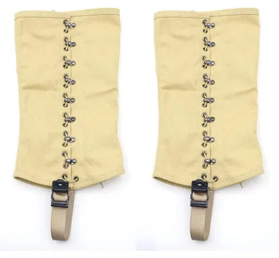 Productafbeelding van Canvas Boot Gaiters Middeleeuwse Stijl Beige
