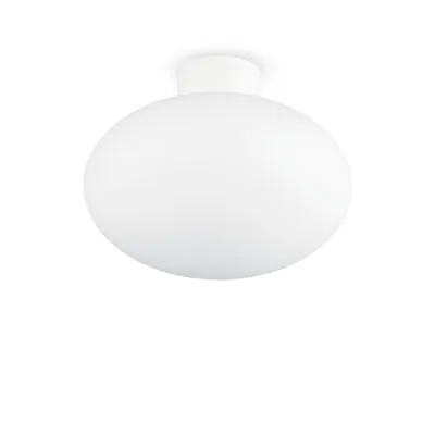 Produktbild von Moderne Deckenleuchte Clio Aluminium Weiß 1 Licht E27