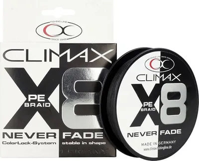 Produktbild von Climax X8 Neverfade Schwarz 270 m 0,18 mm 14,1 kg