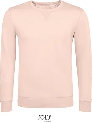 Produktbild von SOLs 02990 | Herren Sully Sweatshirt - Farbe: Creamy Pink - Größe: M