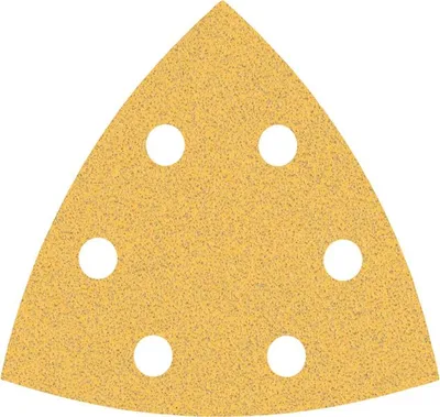 Produktbild von EXPERT C470 Deltaschleifblatt, 93mm, K80, 6 Löcher, 5-tlg.