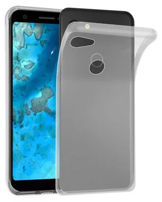 Produktbild von Cadorabo Hülle für Google PIXEL 3A Schutz Hülle in Transparent Schutzhülle TPU Silikon Cover Etui Case