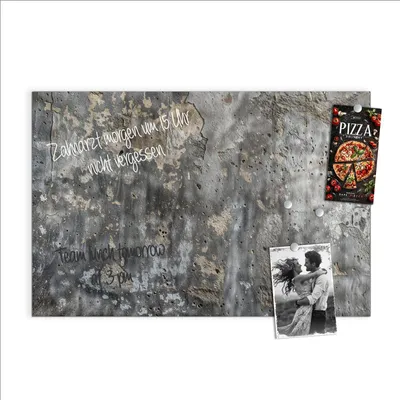 Produktbild von Magnettafel 60x40cm Pinnwand Whiteboard beschreibbar - Abstrakte Wand