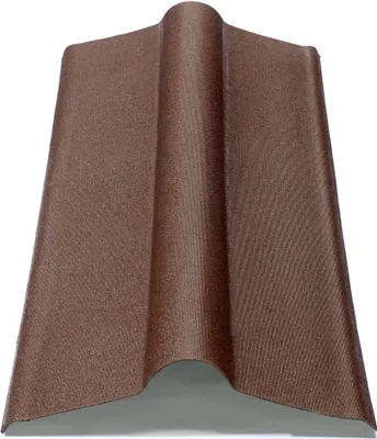 Produktbild von Onduline Firsthaube Ondalux 100 x 18 cm braun