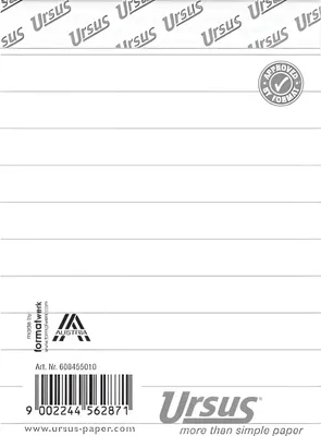 Produktbild von Staufen Notizblock A7 liniert 50Bl 70g/qm Style liniert ohne Deckblatt