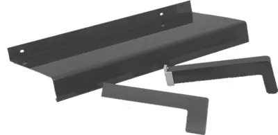 Produktbild von Aluminium Fensterbank RAL 7016 Anthrazitgrau 210 mm Ausladung ohne Abschluss 1100 mm