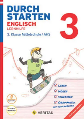 Immagine prodotto di Durchstarten 3. Klasse - Englisch Mittelschule/AHS - Lernhilfe