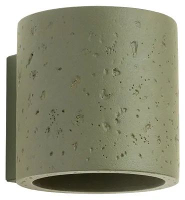 Immagine prodotto di Lampada da parete ORBIS cemento verde oliva 1xG9 8W calcestruzzo 10x12x10cm Sollux Lighting