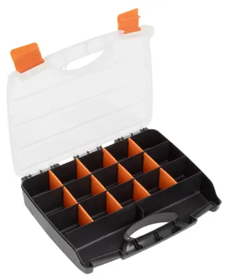 Produktbild von Sortimentskasten 17 Fächer Organizer Kleinteilebox Werkzeugbox