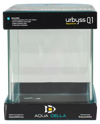 Productafbeelding van Aqua D'ella Urbyss Q1 | 10L | 20 x 20 x 25CM Aquarium Met afdekplaat