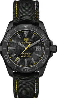 Produktbild von Tag Heuer Aquaracer Limited Edition Herrenuhr carbonschwarz WBD218B.FC6446