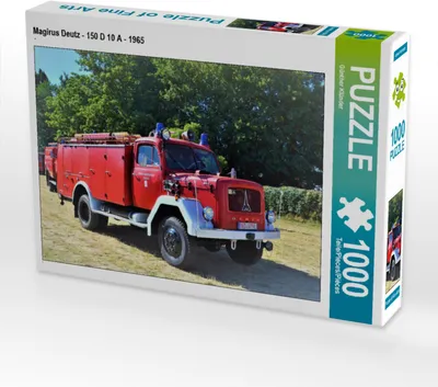 Produktbild von CALVENDO Puzzle Magirus Deutz - 150 D 10 A - 1965 | 1000 Teile Lege-Größe 64x48cm Foto-Puzzle für glückliche Stunden