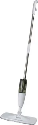 A spray mop on a white background.