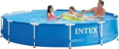 Imagen del producto de Piscina Intex con estructura de metal, 366 x 76 cm