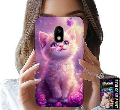 Immagine prodotto di Custodia Per Samsung Galaxy J5 2017 - Simpatico Gatto, Gatto, Disegni Con Animali