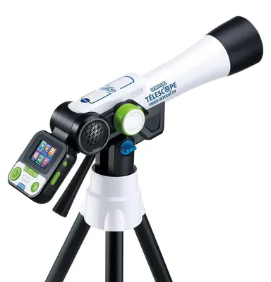 Image de VTech - Genius XL Télescope vidéo interactif pour enfants avec écran couleur numérique, photos et vidéos de la NASA, jouet éducatif, cadeau pour enfants à partir de 7 ans – Contenu en français