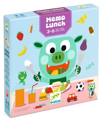 Obrázok produktu pre Pamäťová hra Pochutnávajúci Bob, Djeco
