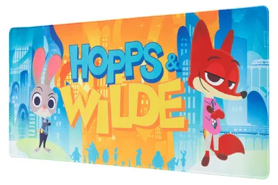 Image de Tapis de souris Disney Zootopia 2, 80 x 35 cm
