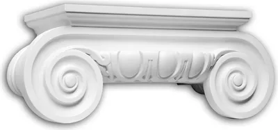 Produktbild von Profhome 445201 Halbsäulen Kapitell Fassadenstuck Säule Fassadenelement