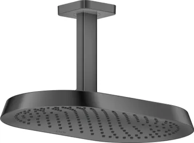 Image de hansgrohe AXOR ShowerSphere Douche de tête 370/220 1jet avec raccordement au plafond, 39760330