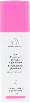 Produktbild von T.L.C. Night Facial Serum. Framboos (Glykolisches Nachtserum) 30 ml